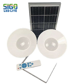 Luces colgantes de cobertizo con energía solar