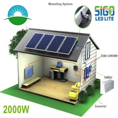 Sistema solar fuera de la red personalizable de 1-5KW
