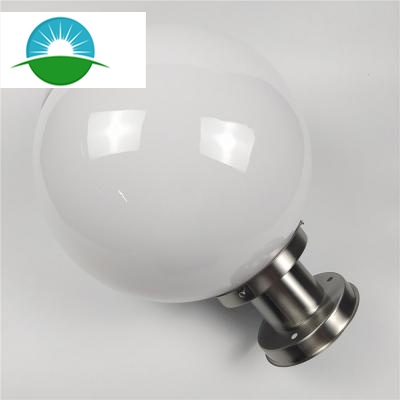 Luz de pilar con energía solar impermeable al aire libre para patio de jardín al por mayor
