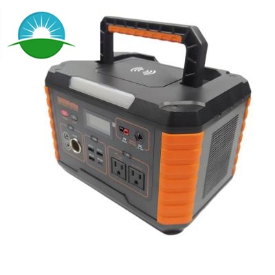 500W Off Grid Estación de energía portátil Generador solar para acampar
