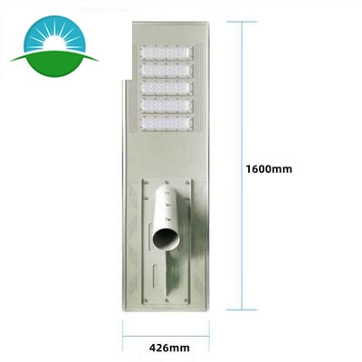 Farola solar integrada IP65 250W