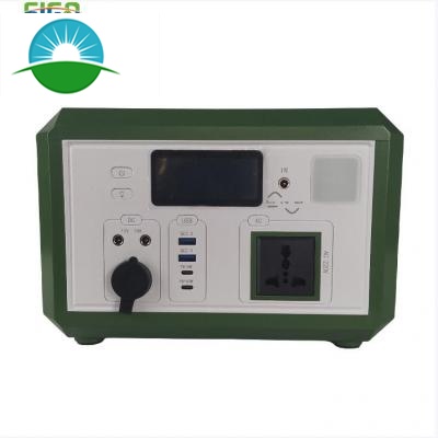 Central eléctrica portátil de 600 W para acampar al aire libre y uso doméstico