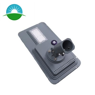 Luz exterior personalizada 40W Lámpara LED solar todo en uno