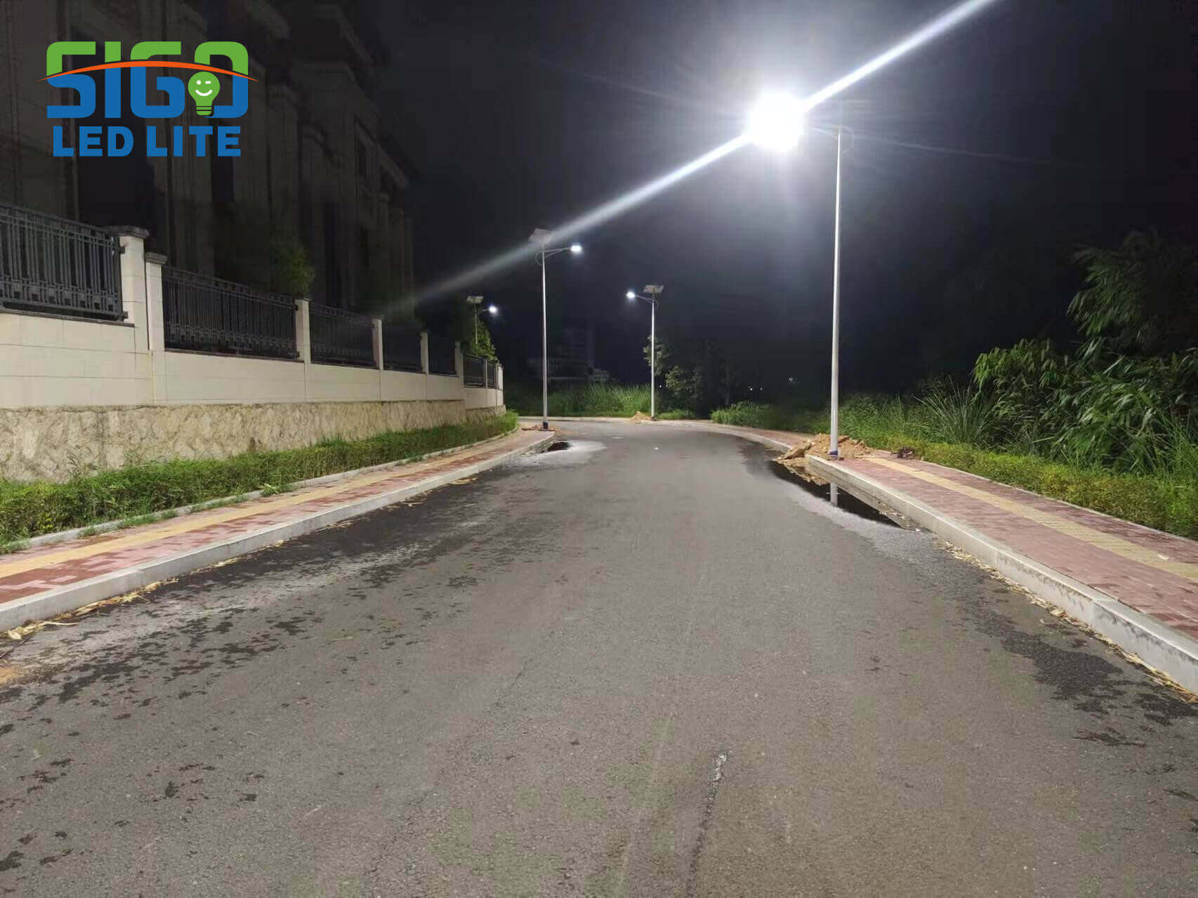 cómo renovar las luces en el brazo curvo grande
